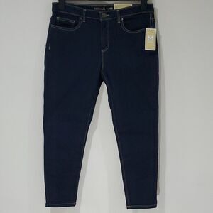 MICHAEL Kors Dark Wash Izzy Cropped Skinny Jeans